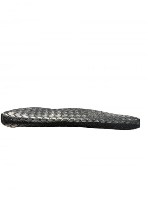 BOTTEGA VENETA（ボッテガベネタ）BOTTEGA VENETA (ボッテガベネタ) イントレチャートショルダーバッグ ブラック サイズ:-の古着・服飾アイテム