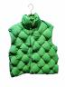 BOTTEGA VENETA（ボッテガベネタ）の古着「パテッドベスト」｜グリーン