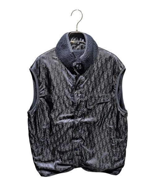 Dior（ディオール）Dior (ディオール) オブリークリバーシブルベスト ネイビー サイズ:Lの古着・服飾アイテム