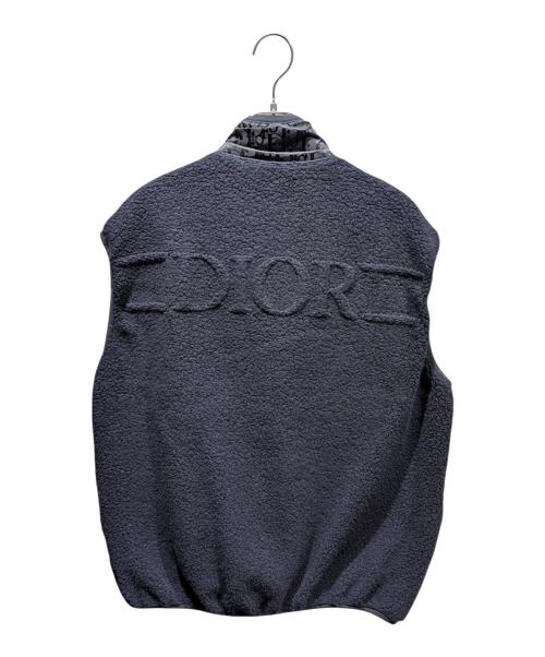 Dior（ディオール）Dior (ディオール) オブリークリバーシブルベスト ネイビー サイズ:Lの古着・服飾アイテム
