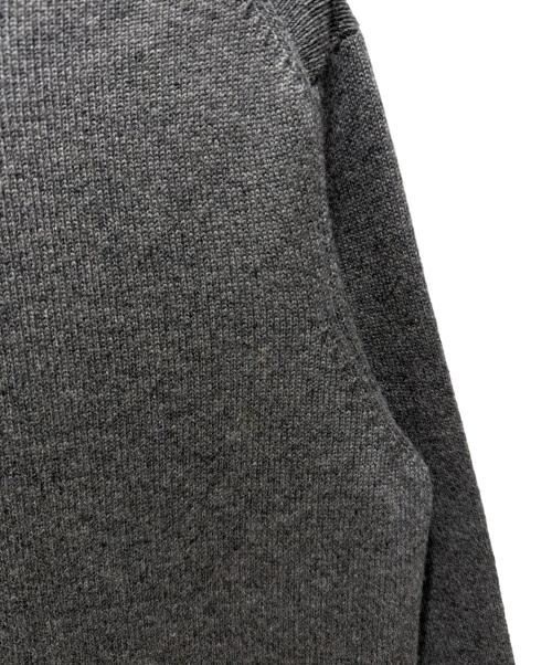 HERMES（エルメス）HERMES (エルメス) カシミヤカーディガン グレー サイズ:34の古着・服飾アイテム