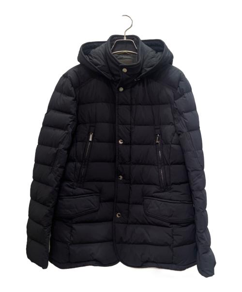 MOORER（ムーレー）MOORER (ムーレー) GRAIG-KN/フーデットダウンジャケット ネイビー サイズ:46の古着・服飾アイテム