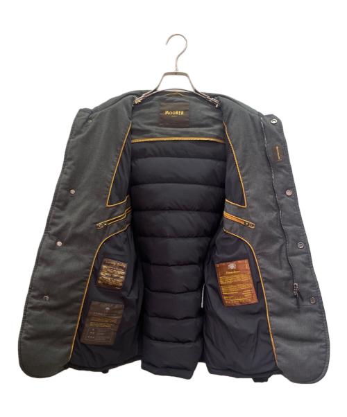 MOORER（ムーレー）MOORER (ムーレー) GRAIG-KN/フーデットダウンジャケット ネイビー サイズ:46の古着・服飾アイテム