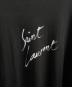 中古・古着 Saint Laurent Paris (サンローランパリ) ロゴTシャツ ブラック サイズ:XS：20000円