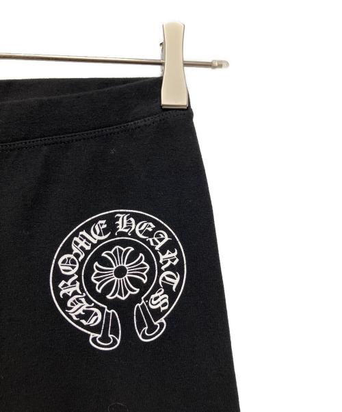 CHROME HEARTS（クロムハーツ）CHROME HEARTS (クロムハーツ) ホースシューロゴレギンス ブラック サイズ:Sの古着・服飾アイテム