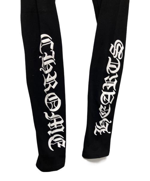 CHROME HEARTS（クロムハーツ）CHROME HEARTS (クロムハーツ) ホースシューロゴレギンス ブラック サイズ:Sの古着・服飾アイテム