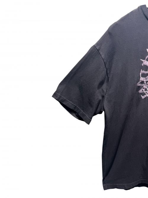 Acne studios（アクネ ストゥディオズ）Acne studios (アクネ ストゥディオズ) ACNE STUDIOS/ロゴ刺繍Tシャツ/ ネイビー サイズ:Lの古着・服飾アイテム