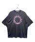 Acne studios（アクネ ストゥディオズ）の古着「ACNE STUDIOS/ロゴ刺繍Tシャツ/」｜ネイビー