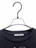 中古・古着 Acne studios (アクネ ストゥディオズ) ACNE STUDIOS/ロゴ刺繍Tシャツ/ ネイビー サイズ:L：30000円
