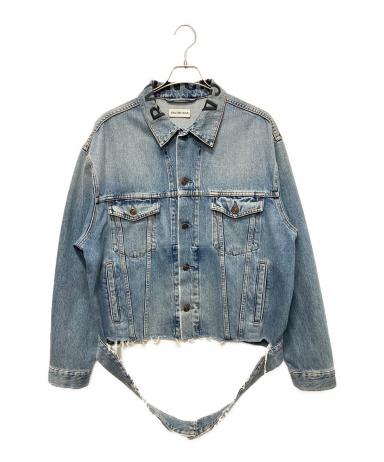 期間限定値下げ✭BALENCIAGA オーバーサイズデニムジャケット 34 中古・古着通販】BALENCIAGA (バレンシアガ) デニムジャケット