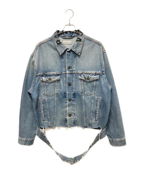 BALENCIAGA（バレンシアガ）BALENCIAGA (バレンシアガ) デニムジャケット インディゴ サイズ:34の古着・服飾アイテム