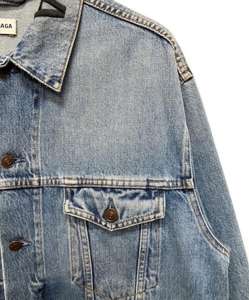 BALENCIAGA（バレンシアガ）BALENCIAGA (バレンシアガ) デニムジャケット インディゴ サイズ:34の古着・服飾アイテム