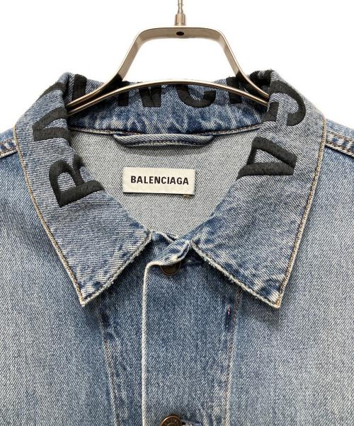 BALENCIAGA（バレンシアガ）BALENCIAGA (バレンシアガ) デニムジャケット インディゴ サイズ:34の古着・服飾アイテム
