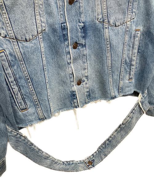 BALENCIAGA（バレンシアガ）BALENCIAGA (バレンシアガ) デニムジャケット インディゴ サイズ:34の古着・服飾アイテム