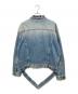 BALENCIAGA (バレンシアガ) デニムジャケット インディゴ サイズ:34：90000円