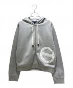LOUIS VUITTONルイ ヴィトン）の古着「Zip-Up Hoodie/ジップアップパーカー/RW192W FED FIST01」｜グレー