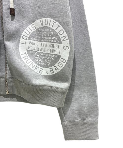 LOUIS VUITTON（ルイ ヴィトン）LOUIS VUITTON (ルイ ヴィトン) Zip-Up Hoodie/ジップアップパーカー/RW192W FED FIST01 グレー サイズ:Sの古着・服飾アイテム