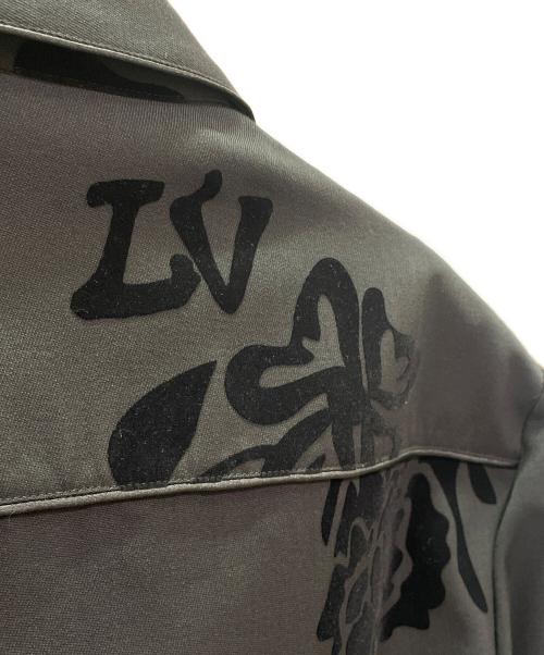 LOUIS VUITTON（ルイ ヴィトン）LOUIS VUITTON (ルイ ヴィトン) LVフラワーフロックパジャマシャツ ブラック サイズ:XSの古着・服飾アイテム