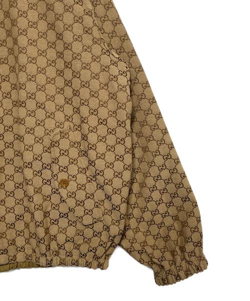 GUCCI（グッチ）GUCCI (グッチ) DOUBLE SIDED RETRO GG PRINTING JACKET ベージュ サイズ:54の古着・服飾アイテム