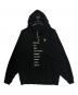 RAF SIMONS（ラフシモンズ）の古着「パッチドパーカー」｜ブラック