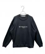 GIVENCHYジバンシィ）の古着「ロゴスウェット」｜ブラック