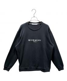 GIVENCHY（ジバンシィ）の古着「ロゴスウェット」｜ブラック