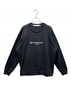 中古・古着通販】GIVENCHY (ジバンシィ) メタリック3Dロゴスウェット