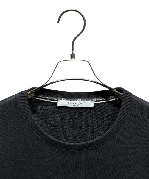 GIVENCHY（ジバンシィ）GIVENCHY (ジバンシィ) ロゴスウェット ブラック サイズ:Lの古着・服飾アイテム