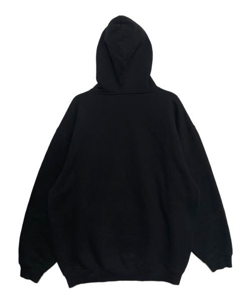 BALENCIAGA（バレンシアガ）BALENCIAGA (バレンシアガ) BB Logo Pullover Hoodie Sweatshirt ブラック サイズ:XXSの古着・服飾アイテム