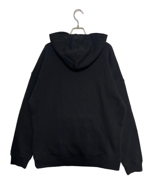 GIVENCHY（ジバンシィ）GIVENCHY (ジバンシィ) クラックロゴ プリント プルオーバー スウェットパーカー ブラック サイズ:Lの古着・服飾アイテム
