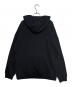 GIVENCHY (ジバンシィ) クラックロゴ プリント プルオーバー スウェットパーカー ブラック サイズ:L：30000円