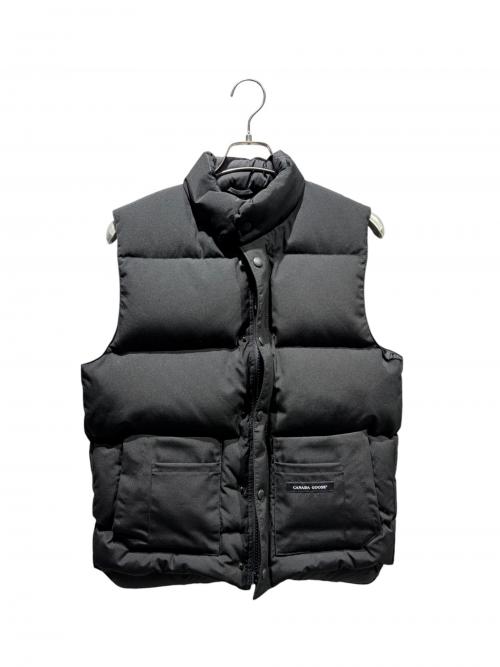 CANADA GOOSE（カナダグース）CANADA GOOSE (カナダグース) WINDSOR VEST ダウンベスト ブラック サイズ:Mの古着・服飾アイテム