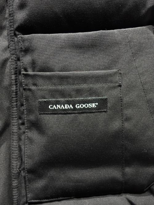 CANADA GOOSE（カナダグース）CANADA GOOSE (カナダグース) WINDSOR VEST ダウンベスト ブラック サイズ:Mの古着・服飾アイテム