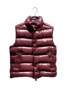 MONCLERモンクレール）の古着「TIB/ダウンベスト」｜ボルドー