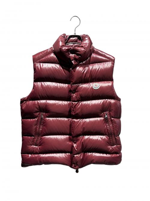 MONCLER（モンクレール）MONCLER (モンクレール) TIB/ダウンベスト ボルドー サイズ:4の古着・服飾アイテム