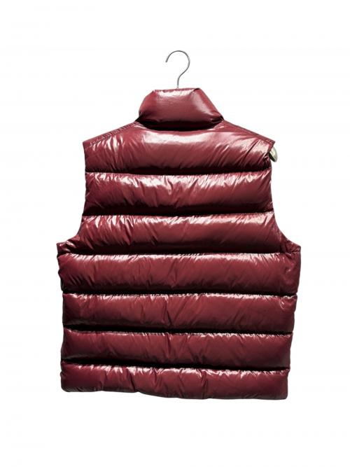 MONCLER（モンクレール）MONCLER (モンクレール) TIB/ダウンベスト ボルドー サイズ:4の古着・服飾アイテム