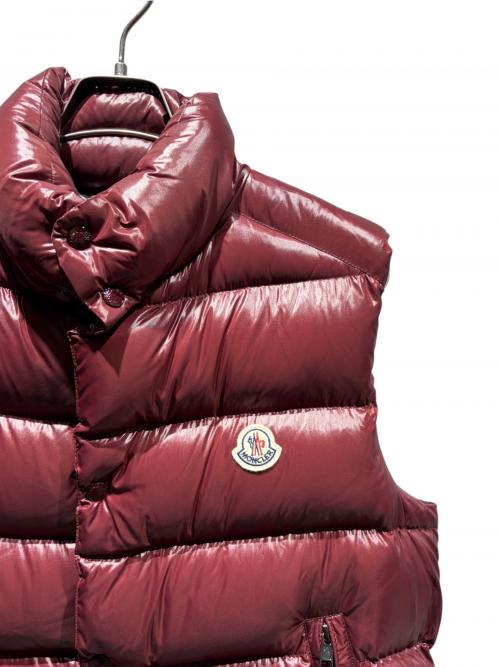 MONCLER（モンクレール）MONCLER (モンクレール) TIB/ダウンベスト ボルドー サイズ:4の古着・服飾アイテム