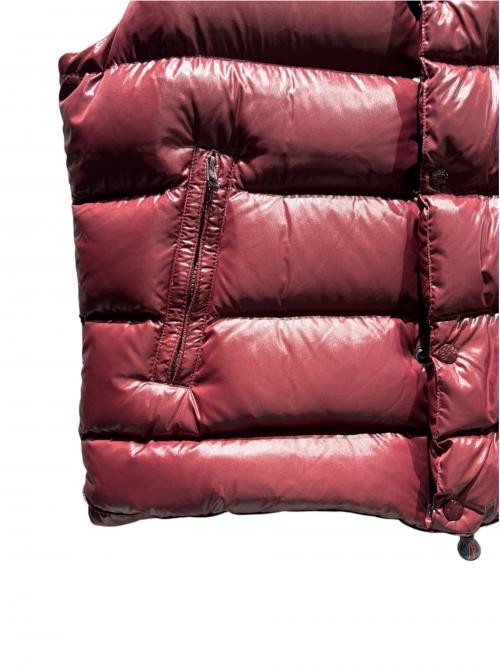 MONCLER（モンクレール）MONCLER (モンクレール) TIB/ダウンベスト ボルドー サイズ:4の古着・服飾アイテム