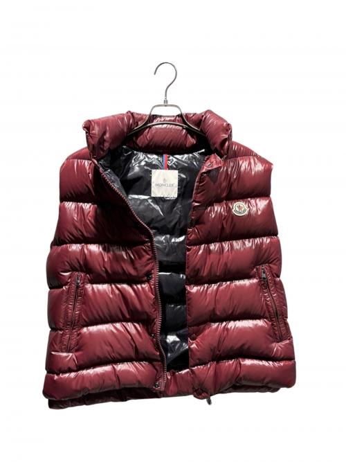 MONCLER（モンクレール）MONCLER (モンクレール) TIB/ダウンベスト ボルドー サイズ:4の古着・服飾アイテム