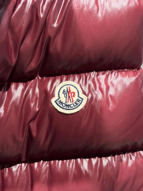 MONCLER（モンクレール）MONCLER (モンクレール) TIB/ダウンベスト ボルドー サイズ:4の古着・服飾アイテム