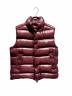 MONCLER（モンクレール）の古着「TIB/ダウンベスト」｜ボルドー