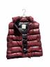 中古・古着 MONCLER (モンクレール) TIB/ダウンベスト ボルドー サイズ:4：90000円