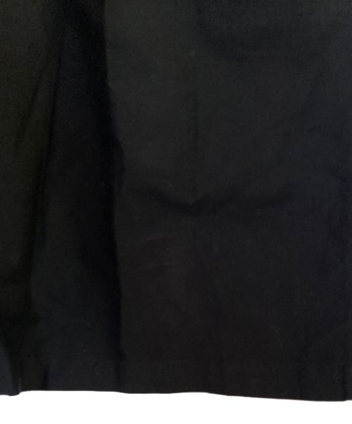 Yohji Yamamoto pour homme（ヨウジヤマモト プールオム）Yohji Yamamoto pour homme (ヨウジヤマモト プールオム) 右前垂らし布 コットンギャバ パンツ  ブラック サイズ:3の古着・服飾アイテム