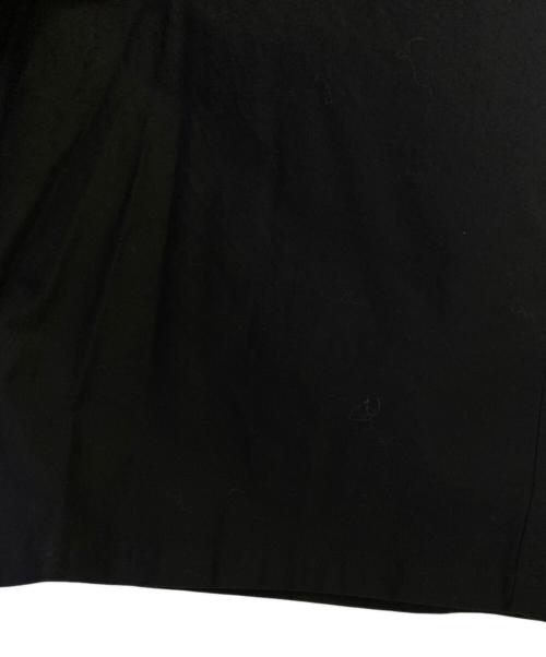 Yohji Yamamoto pour homme（ヨウジヤマモト プールオム）Yohji Yamamoto pour homme (ヨウジヤマモト プールオム) 右前垂らし布 コットンギャバ パンツ  ブラック サイズ:3の古着・服飾アイテム