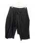 Yohji Yamamoto pour homme (ヨウジヤマモト プールオム) 右前垂らし布 コットンギャバ パンツ  ブラック サイズ:3：38000円