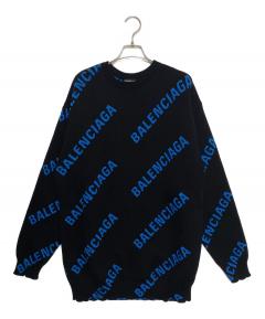 中古・古着通販】BALENCIAGA (バレンシアガ) ニット グリーン サイズ