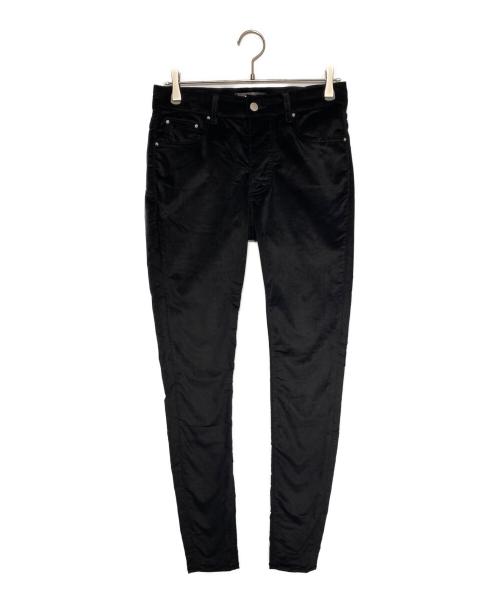 AMIRI（アミリ）AMIRI (アミリ) ベロアパンツ ブラック サイズ:W31の古着・服飾アイテム