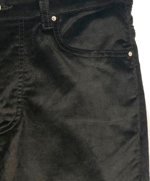 AMIRI（アミリ）AMIRI (アミリ) ベロアパンツ ブラック サイズ:W31の古着・服飾アイテム