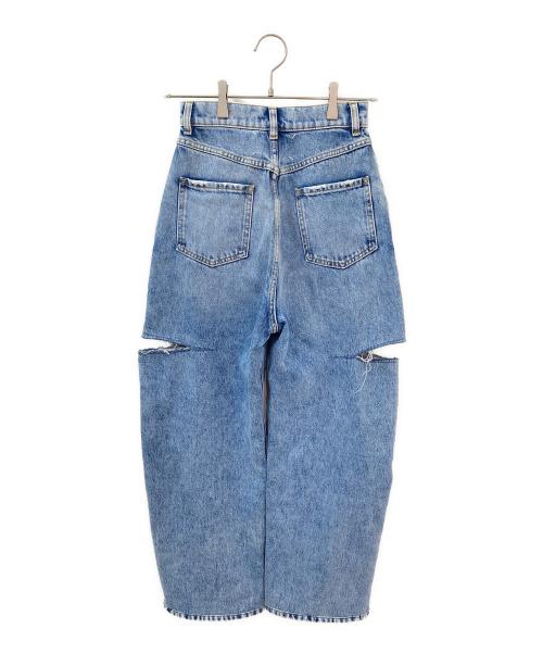 Maison Margiela（メゾンマルジェラ）Maison Margiela (メゾンマルジェラ) スラッシュデニムパンツ インディゴ サイズ:36の古着・服飾アイテム