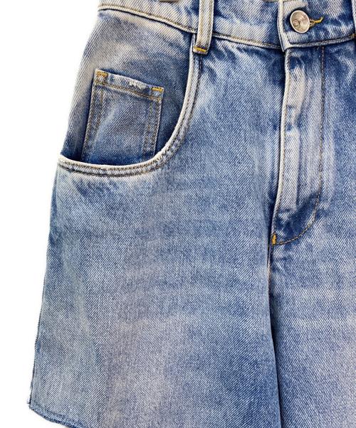 Maison Margiela（メゾンマルジェラ）Maison Margiela (メゾンマルジェラ) スラッシュデニムパンツ インディゴ サイズ:36の古着・服飾アイテム